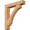 Ekena Millwork Imperial Block Smooth Bracket w/ Offset Brace, Western Red Cedar, 7 1/2"W x 40"D x 44"H BKT0806X40X44IMP05SWR - alternate 1
